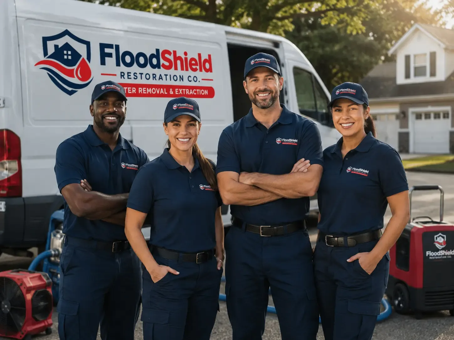 Flood Damage Restoration company in De Land, IL