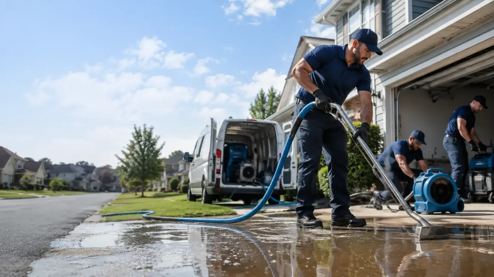 Flood Damage Restoration in De Land, IL